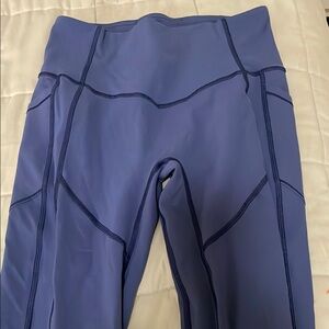 lululemon athletica Blue Leggings All The Right Places